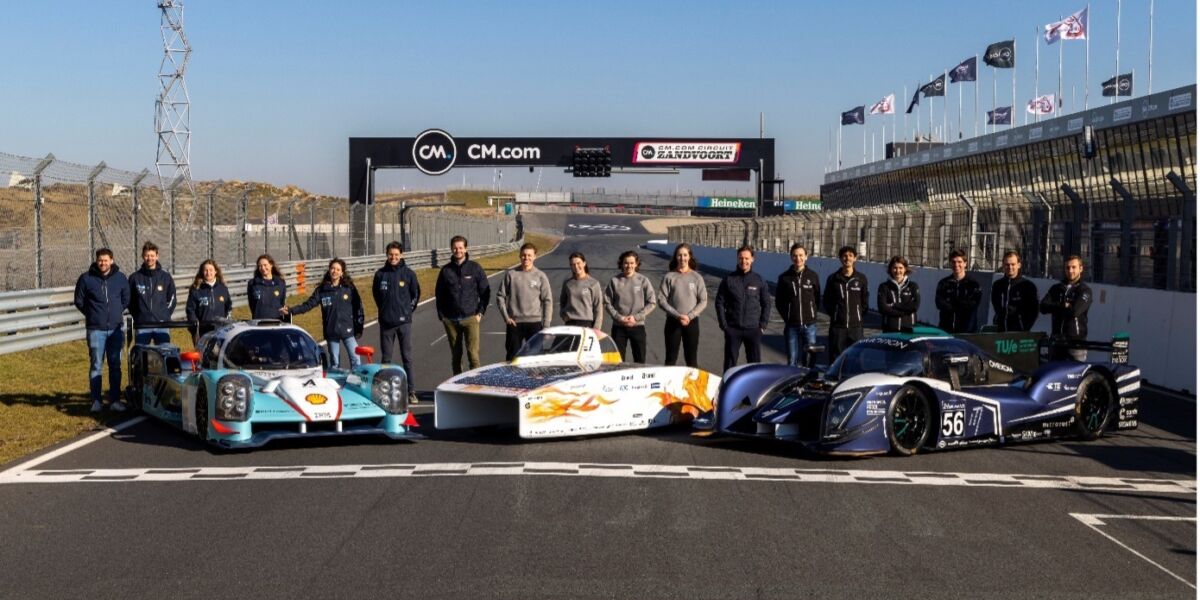 Forze Hydrogen Racing InMotion Elektrische Waterstof auto CM.com Circuit Zandvoort