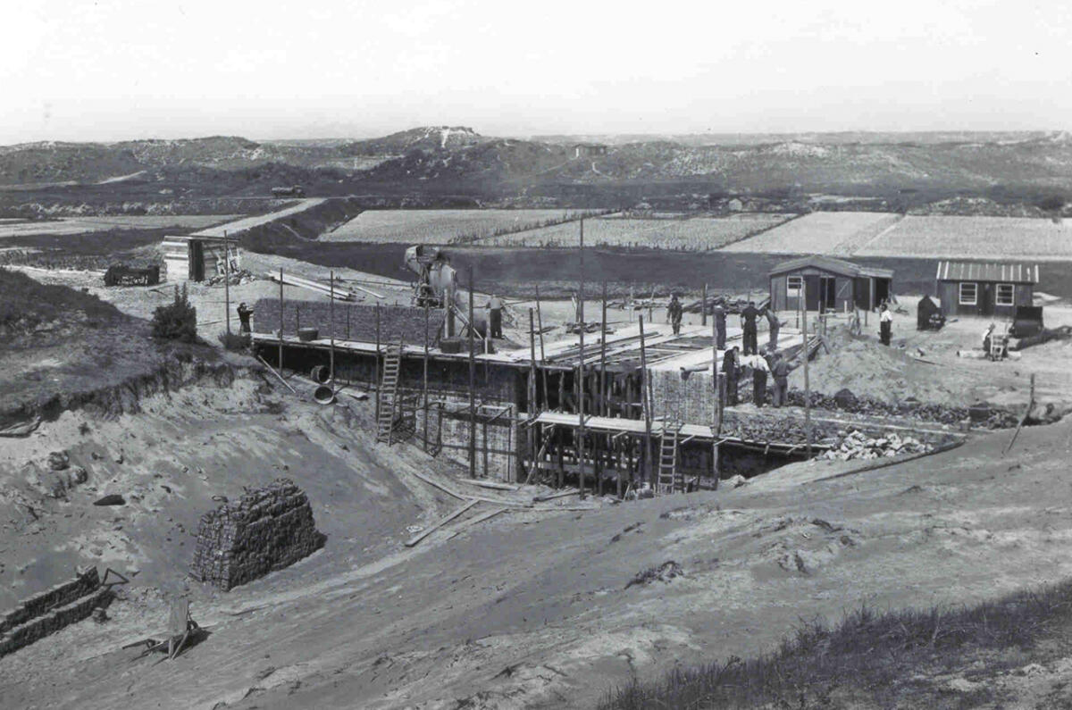 Geschiedenis C Mcom Circuit Zandvoort 0005 1948 bouw tunnel west
