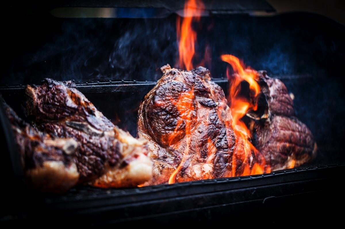 Fire steak 1